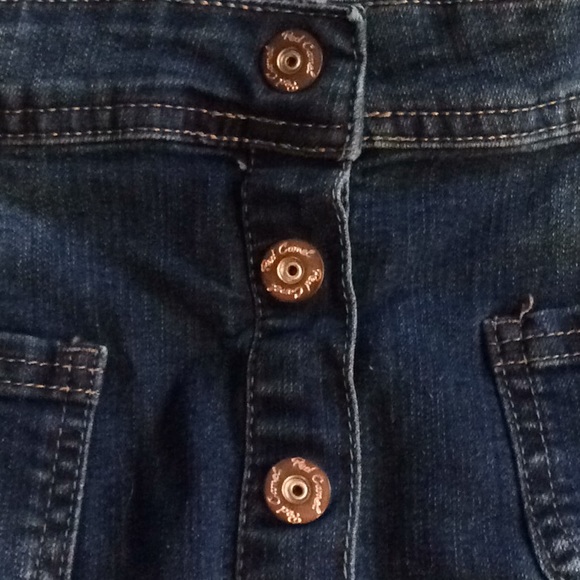 Red Camel Jean Skirt - Picture 3 of 5